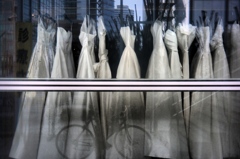 「自転車通勤snap：dresses」 (digital)