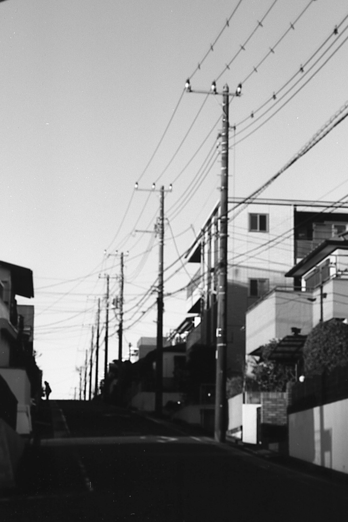 「坂の上で・・」 (film:HR20)