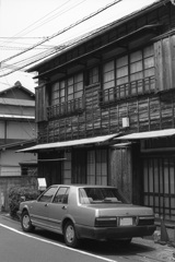 「昭和な車と家」 (film:HR20)