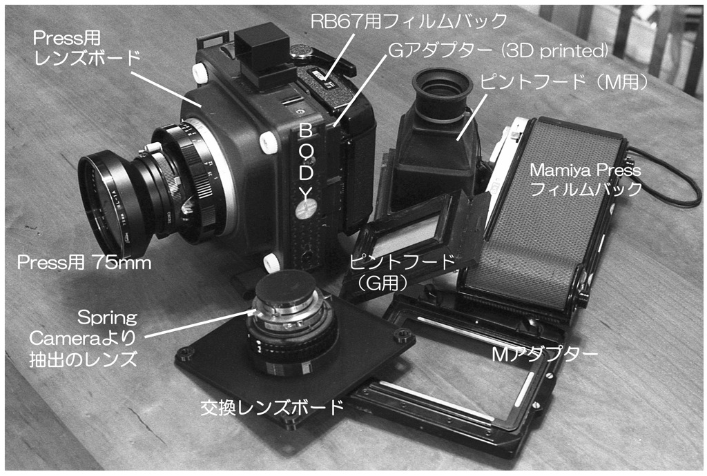 「マミヤ Universal Press 相当システム」