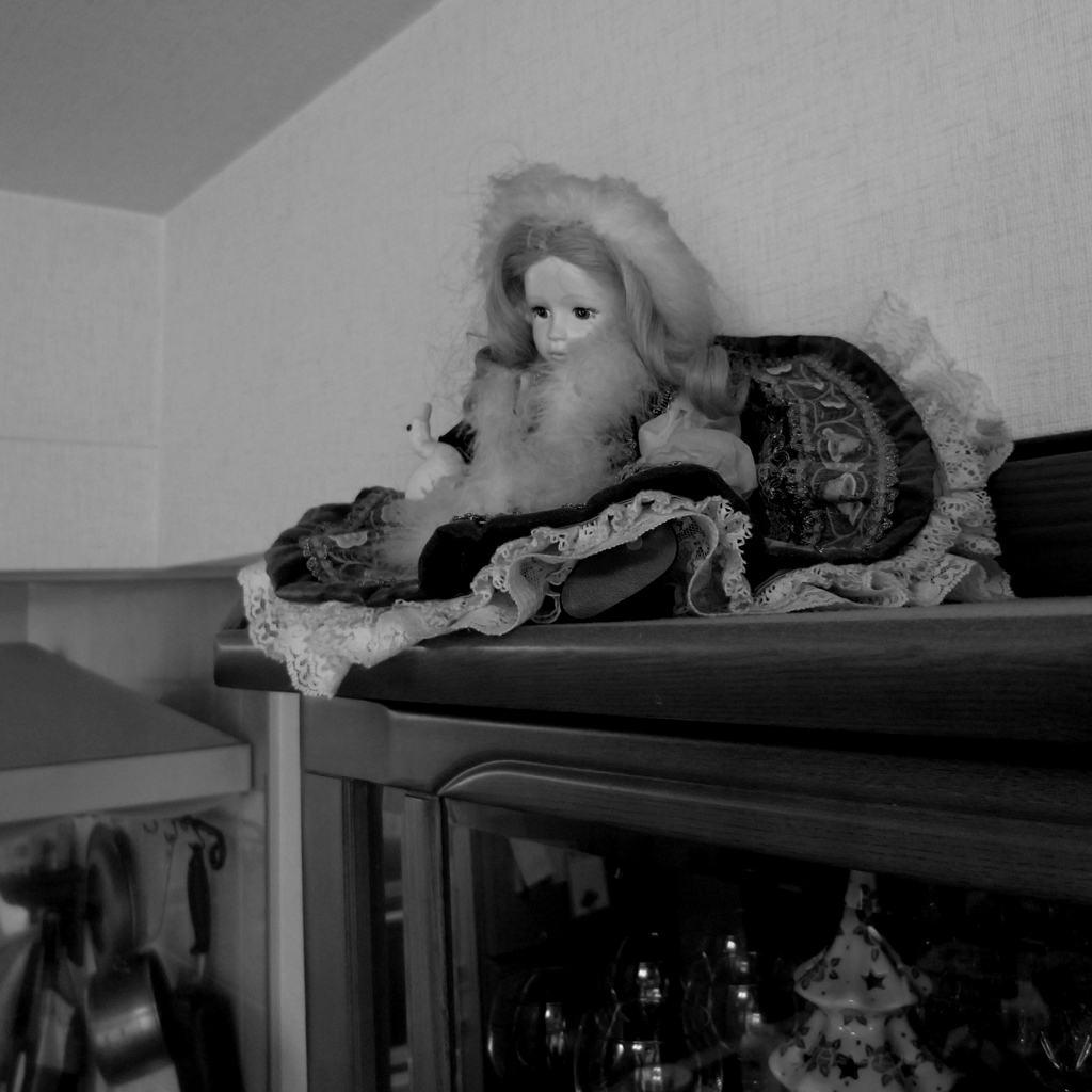 「A doll at home」