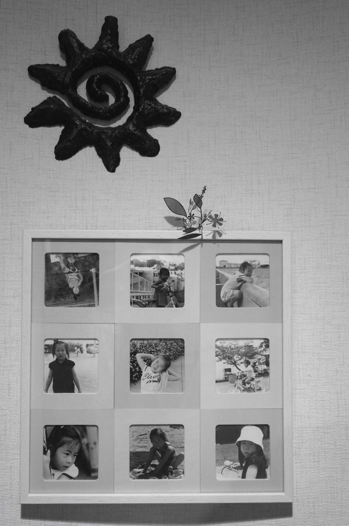 「Sun on the wall」