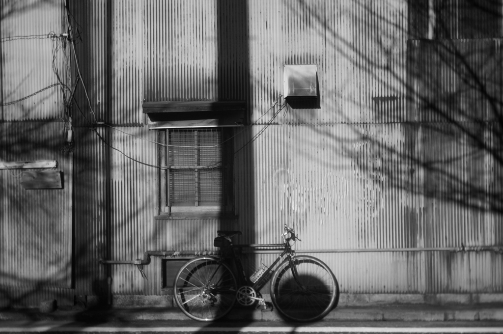 「自転車通勤継続中」 (digital)