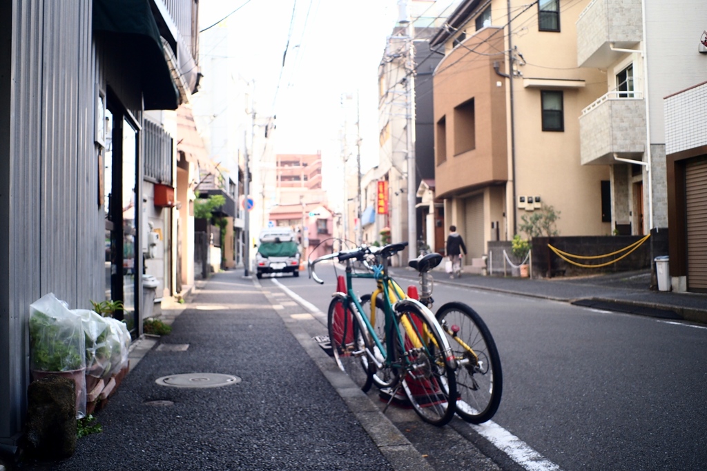 「11/2 通勤道すがら：bicycleな風景」 (digital)