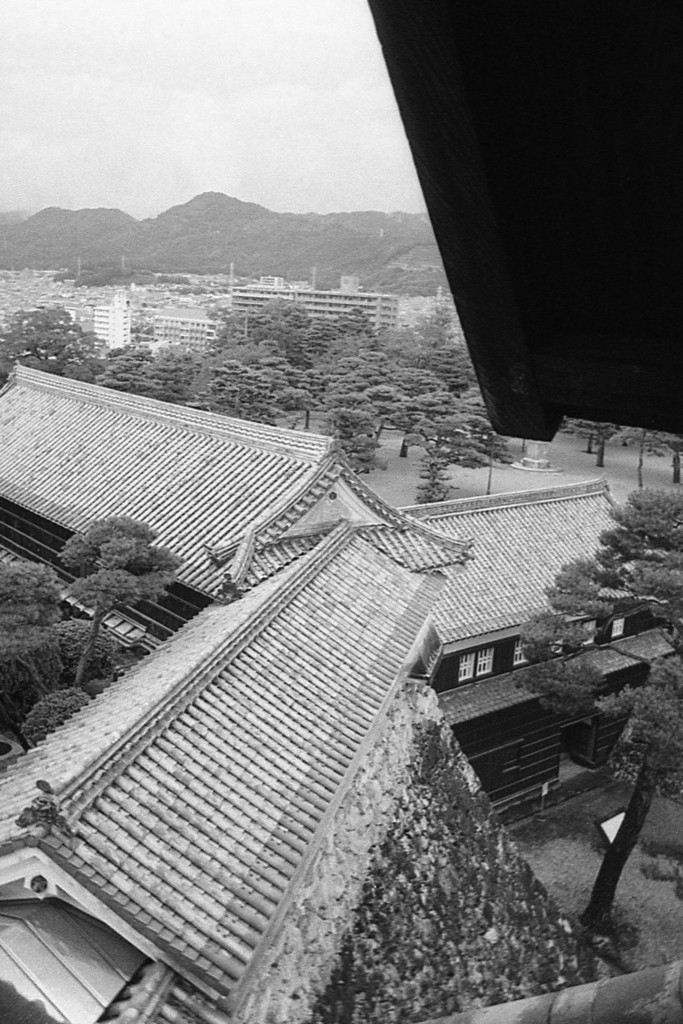 「高知城 天守閣から」 (film)