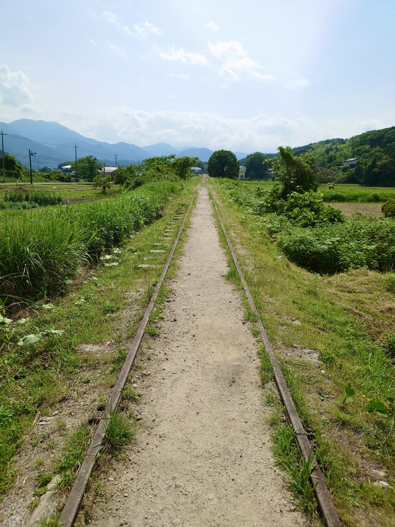 旧国鉄倉吉線廃線跡
