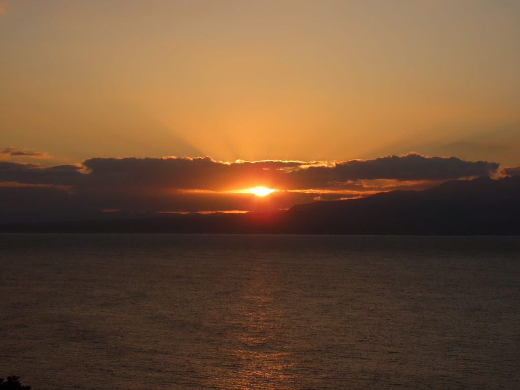 初日の出 美保の関