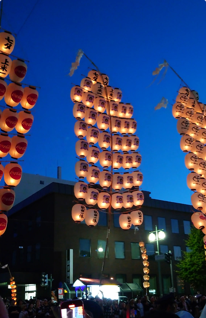 秋田竿燈祭
