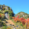 深耶馬渓2022　11月-4　鳶の巣山崩落跡