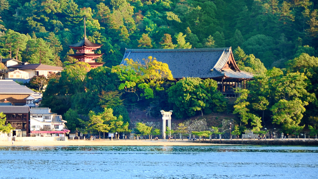 宮島2020　10月-1　千畳閣と五重塔