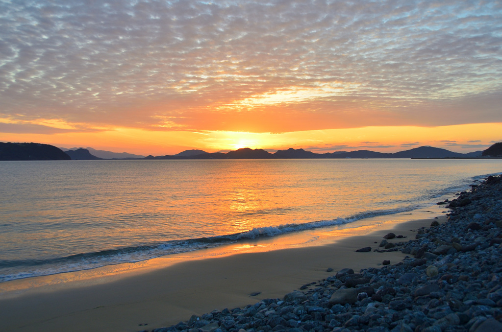 海の中道2020-2　夕焼け