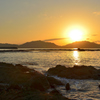 狩尾岬2022　12月-2　千畳敷　宗像四塚　夕景