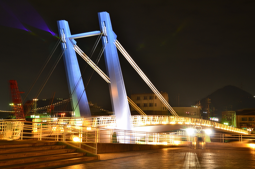 門司港レトロ2020　11月　ハネ橋②