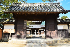 戒壇院2021　2月　山門