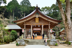 竈神社2021　冬　拝殿