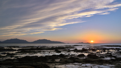 洞山2022　9月-01　地島の夕景