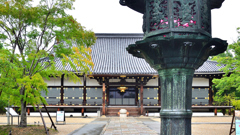 仁和寺2022　7月　雨の金堂