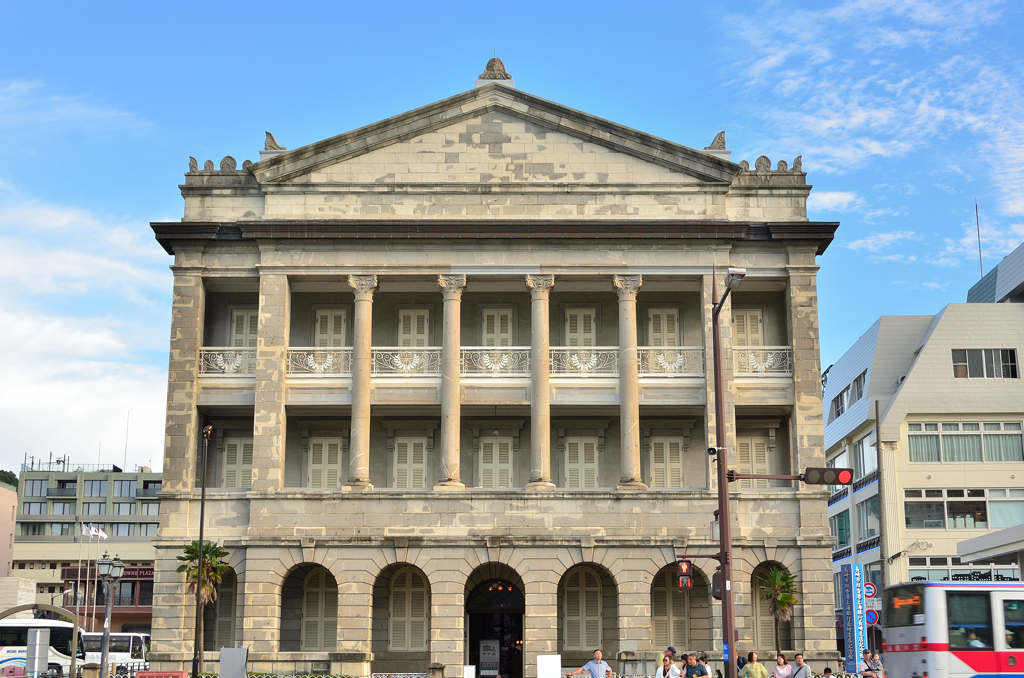 旧香港上海銀行　長崎支店跡2024　10月-01　建屋外観①　