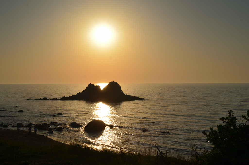 櫻井二見が浦　5月夫婦岩