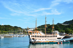 九十九島2020　9月-1　遊覧船パールクイーン号