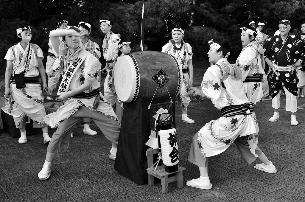 小倉祇園太鼓2023-1　据え太鼓　おう会