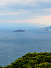 長崎2020　1月-4　権現山より軍艦島