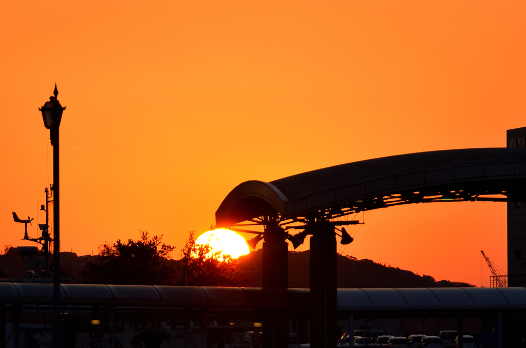 門司港2022　冬の黄昏②