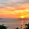 はまゆう公園2022　8月-5　響灘夕陽
