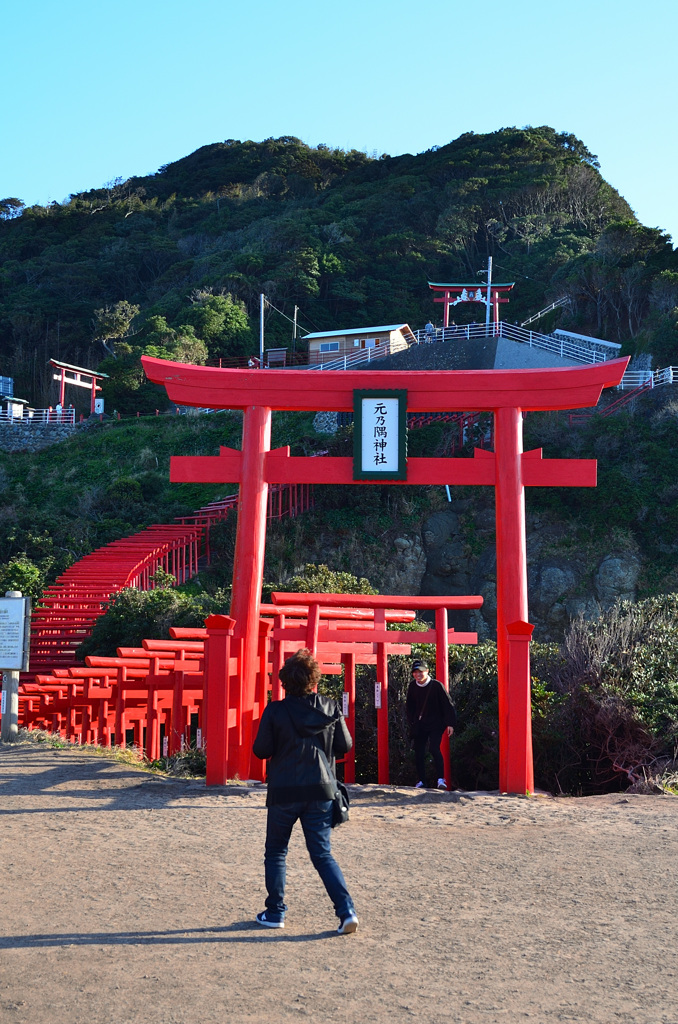 元乃隅稲成神社2020　3月　鳥居②
