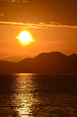 海の中道2020-3　糸島半島＆ソンブレロ夕陽