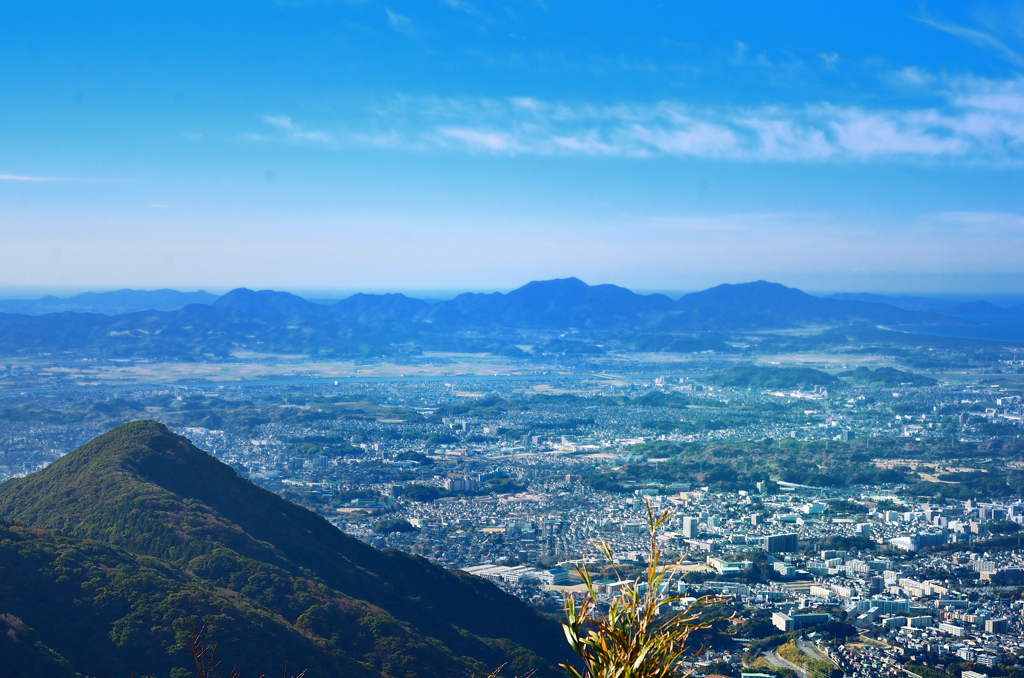 皿倉山2021　12月-1　宗像四塚