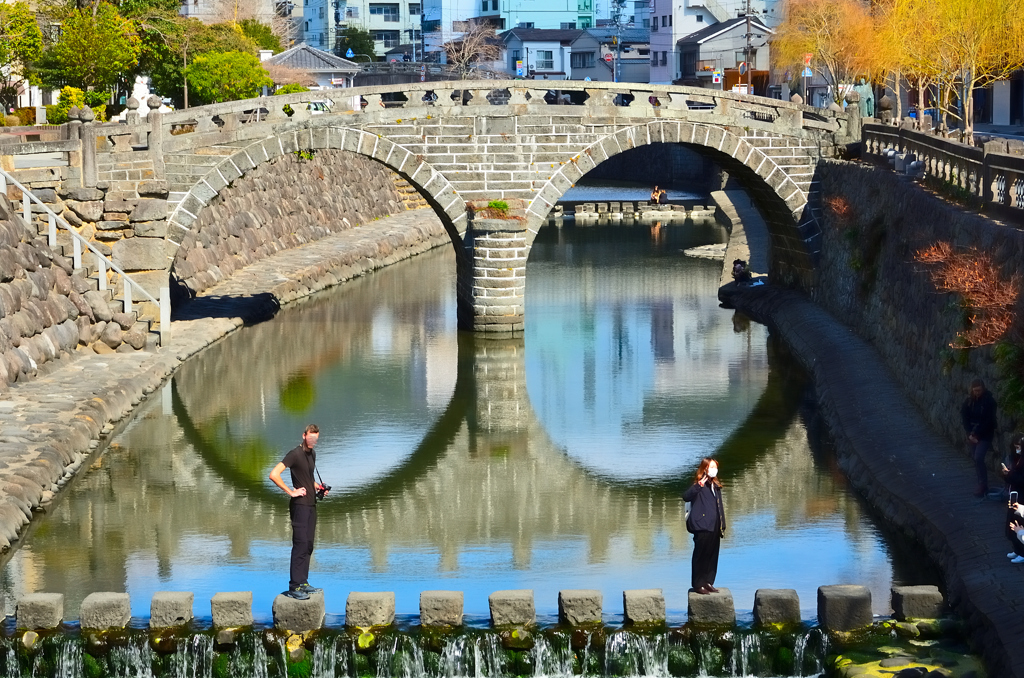 長崎2023　2月　めがね橋④