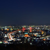 高塔山2020　1月-3　若戸大橋　夜景①