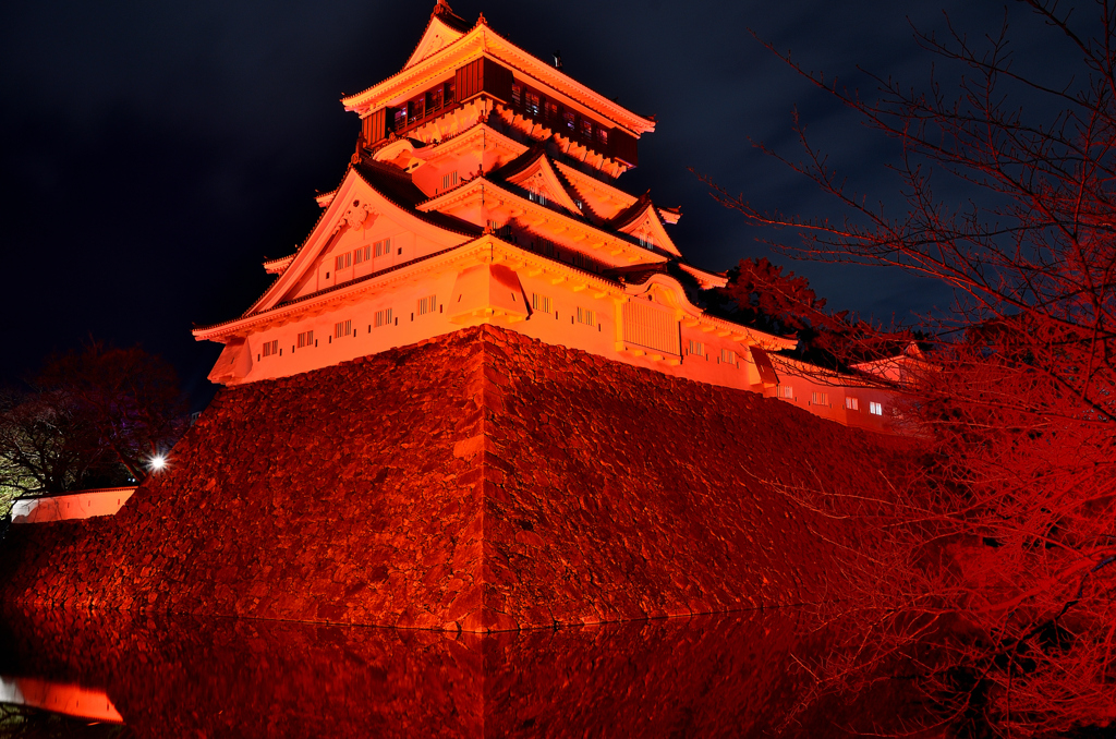 小倉城2023　2月-1　天守閣①