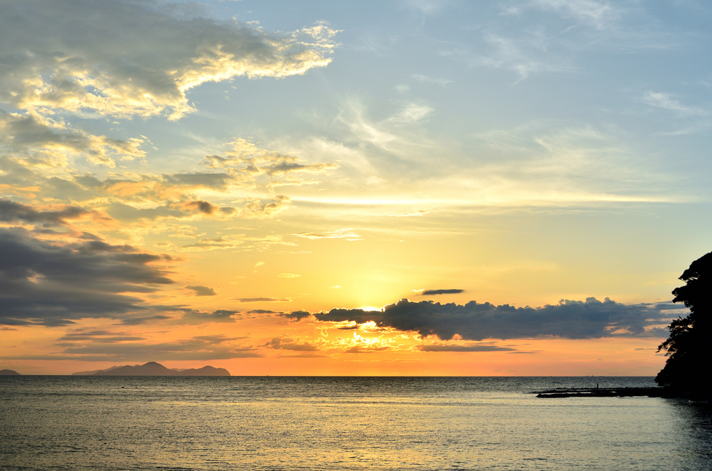 洞山2023　晩夏-1　夕景