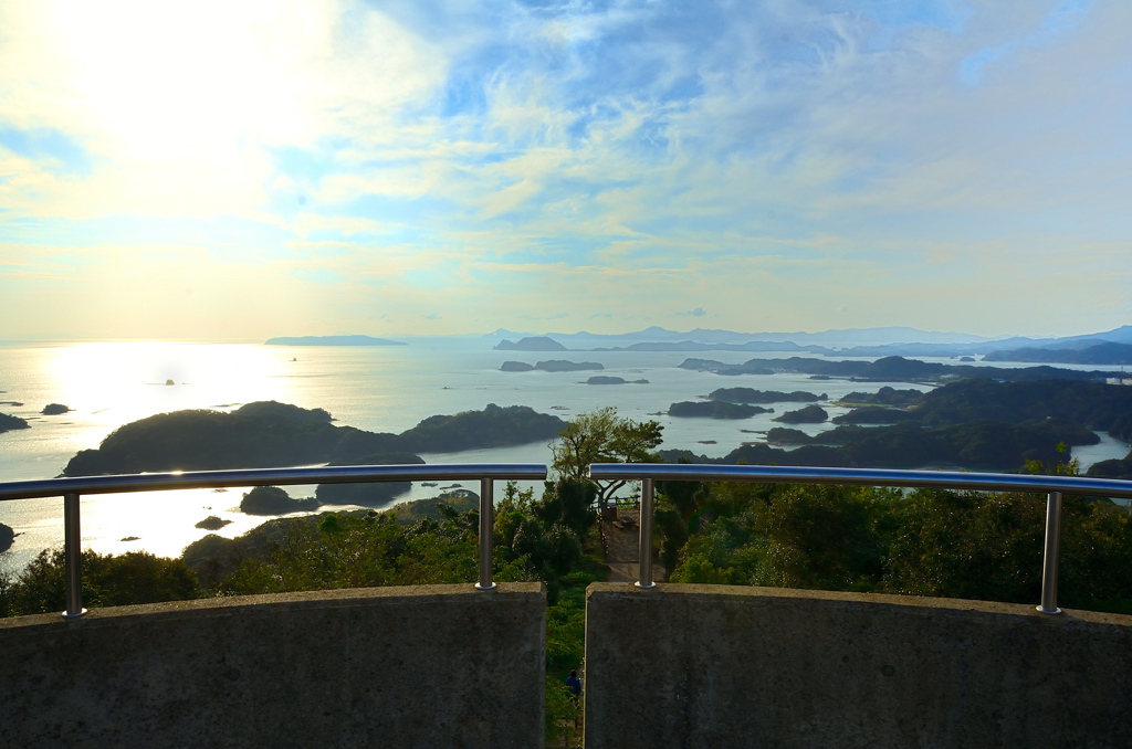 九十九島2020　9月-4　石岳展望台　島々①