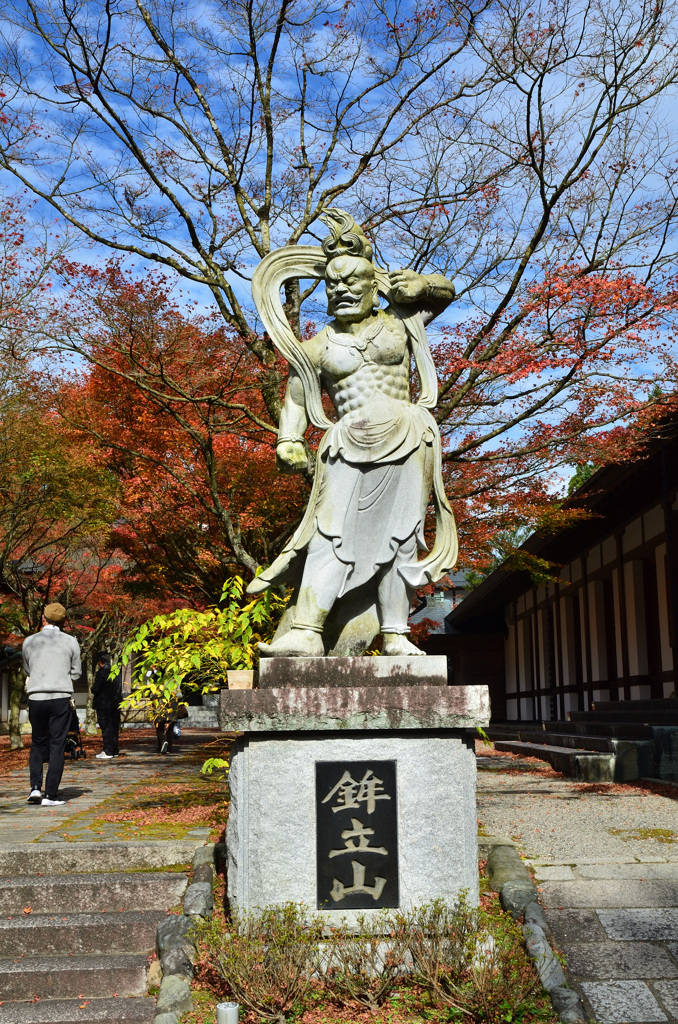 呑山観音寺2019-5　天王院　仁王像阿形