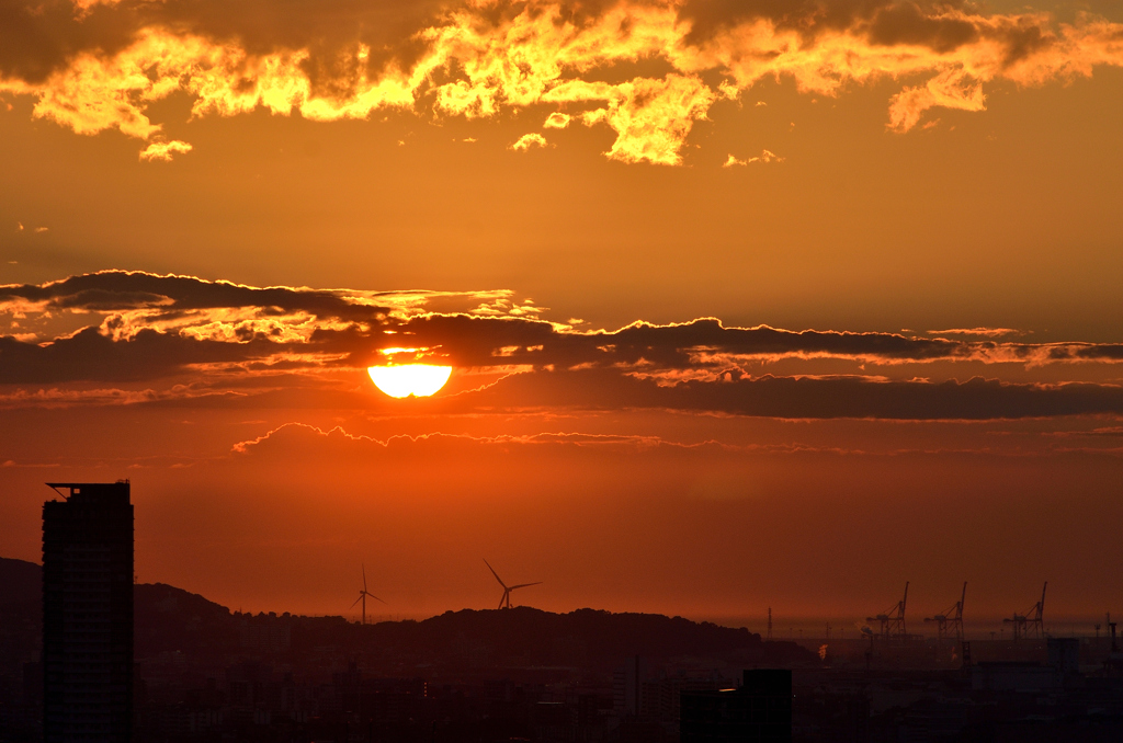 Ｋ市2022　7月-2　夕景②