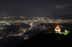 皿倉山2019　夜景　北区