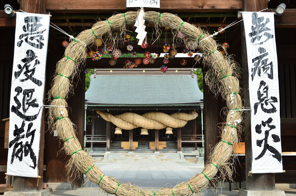 宮地嶽神社2020　8月-1　楼門②