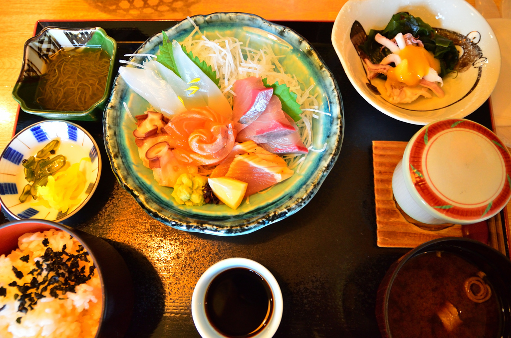 角島2021　10月　お造り定食