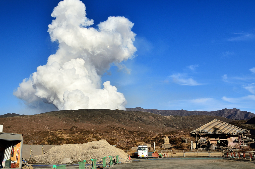 阿蘇山2019　中岳　噴煙③