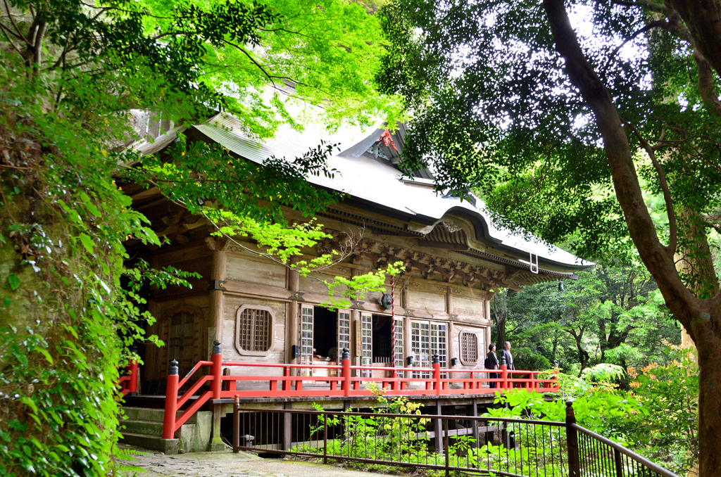 両子寺2022　5月-2　奥の院