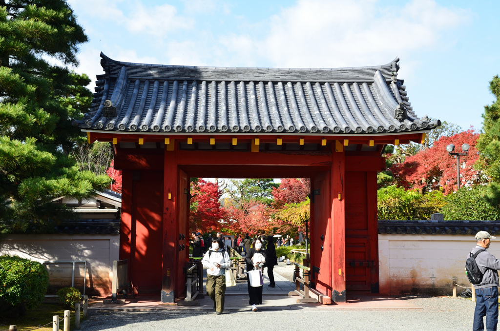 平等院2018　秋　表門