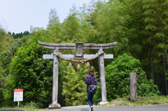 神竜八大竜王神社2022　鳥居