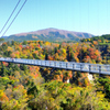 九重夢大吊橋2020　秋-3　大吊橋と紅葉