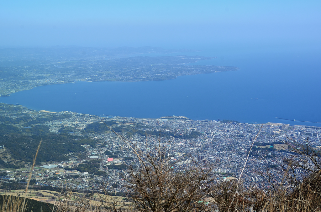 鶴見岳2021　3月　眺望②
