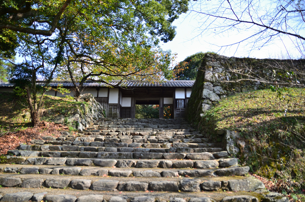 秋月城跡2018　長屋門