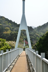 糸島　ゆらりんこ橋2021　春　吊橋