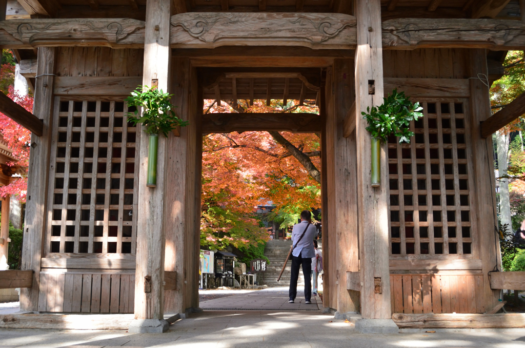 大興善寺2022　11月-1　仁王門①